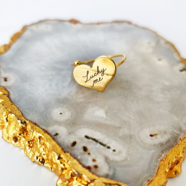LUCKY ME HEART RING